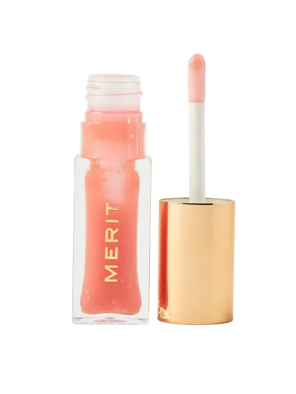 Merit Shade Slick Hydrating Tinted Lip Oil Lipgloss in Jete BNIB